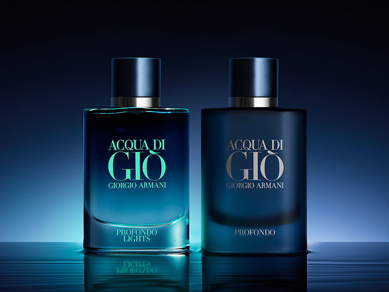 اعكس حبك للمغامرة هذا الصيف مع عطر PROFONDO LIGHTS ACQUA DI GIÒ من جورجيو أرماني